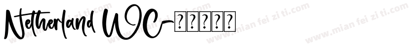 Netherland WC字体转换